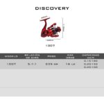 Micro Reel Frontal Caster Discovery 1007 Pejerrey 7 Rulemanes