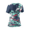 Remera Manga Corta Mujer Payo Paddle Camuflado Azul