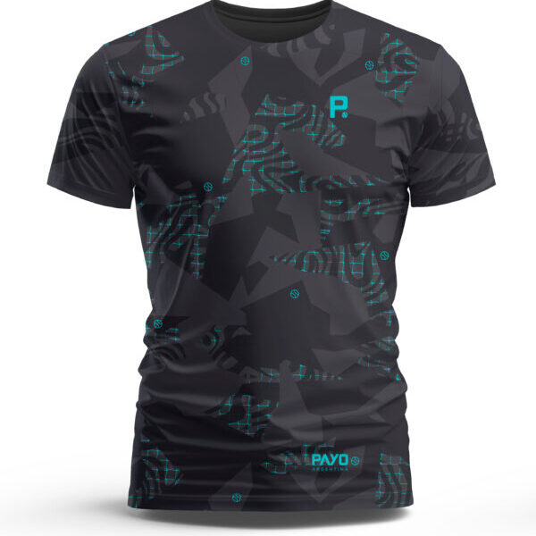 Remera Manga Corta Payo Paddle Patron Red
