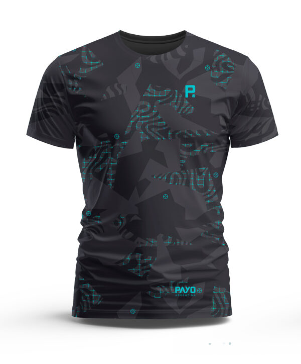 Remera Manga Corta Payo Paddle Patron Red