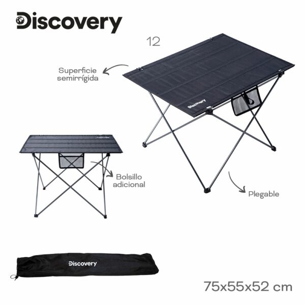Mesa de camping plegable Discovery (17888)