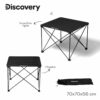 17889 (2) Mesa de camping plegable Discovery (17889)