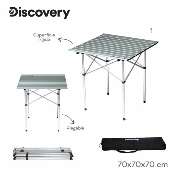 Mesa de camping plegable Discovery (17891)