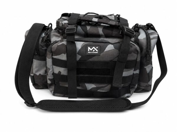 BOL-40P GRIS 3 Bolso de pesca de cordura (BOL-40 P)