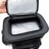 Bolso de pesca estanco con divisiones y fuelle negro (BOL-50 P)