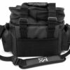 Bolso de pesca estanco con divisiones y fuelle negro (BOL-50 P)