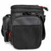 Bolso de pesca estanco con divisiones y fuelle negro (BOL-50 P)