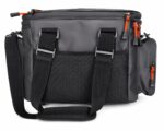 Bolso de pesca estanco con divisiones y fuelle negro (BOL-50 P)