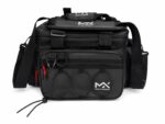 Bolso de pesca estanco con divisiones y fuelle negro (BOL-50 P)