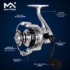 GO START 4000 4 Reel Go Star Carrete Metalico (REE GO-Star WK-4000)