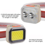 Linterna frontal LED recargable (LDC-3-1)