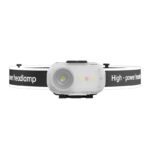 Linterna frontal LED recargable con sensor (LDC-4-0)