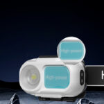 Linterna frontal LED recargable con sensor (LDC-4-0)