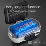 Linterna frontal LED recargable con sensor (LDC-4-0)