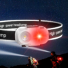 Linterna frontal LED recargable con sensor (LDC-4-0)