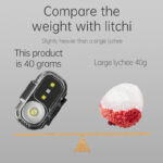 Linterna frontal LED recargable con sensor (LDC-4-2)