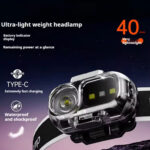 Linterna frontal LED recargable con sensor (LDC-4-2)