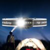 Linterna frontal LED recargable con sensor (LDC-4-2)