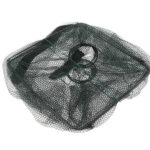 Trampa para mojarras plegable 2 bocas color verde (TRA-11-00)