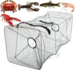 Trampa para mojarras plegable 2 bocas color verde (TRA-11-00)