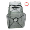 Trampa para mojarras plegable 2 bocas color verde (TRA-11-00)