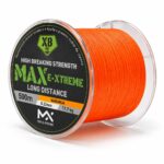 4 HEBRAS X 500 NARANJA Multi trenzado de 4 Fibras 500 (MUL-M) Nuevos