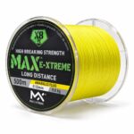 8 HEBRAS X 500 AMARILLO Multi trenzado de 8 Hebras 500 (MUL-M8X)